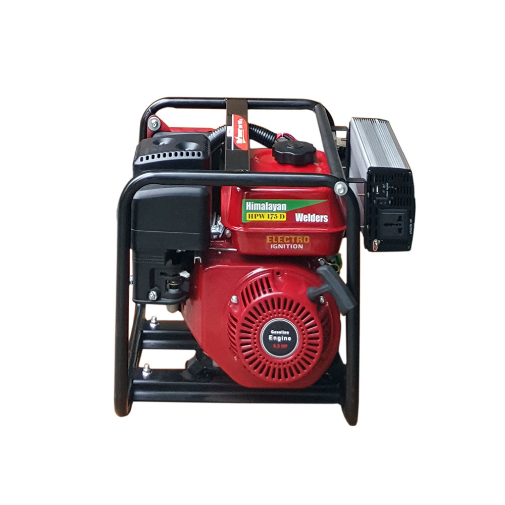 175 Amps Petrol Welding Generator , 1 KVA  AC Output, Model HPW-175D-AC, Recoil Start